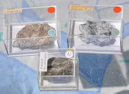 Mineralien WALLIS, Anatas, Rutil, Fluorit...Furka-Bahntunnel