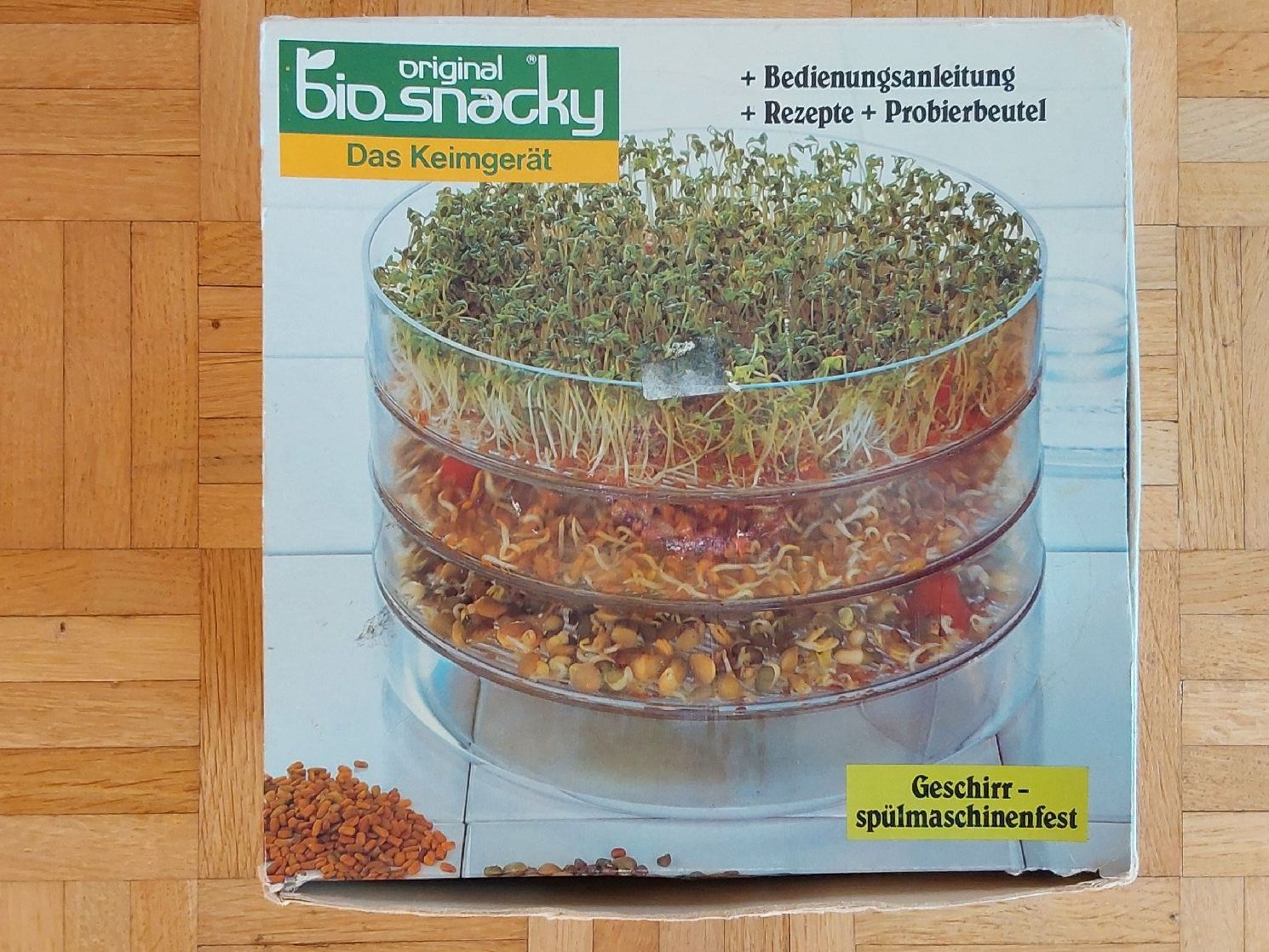 Elettrodomestici da cucina: original bio snacky Keimgerät neu – Nuovo e nell'imballaggio originale da Köniz venduto da scopello12