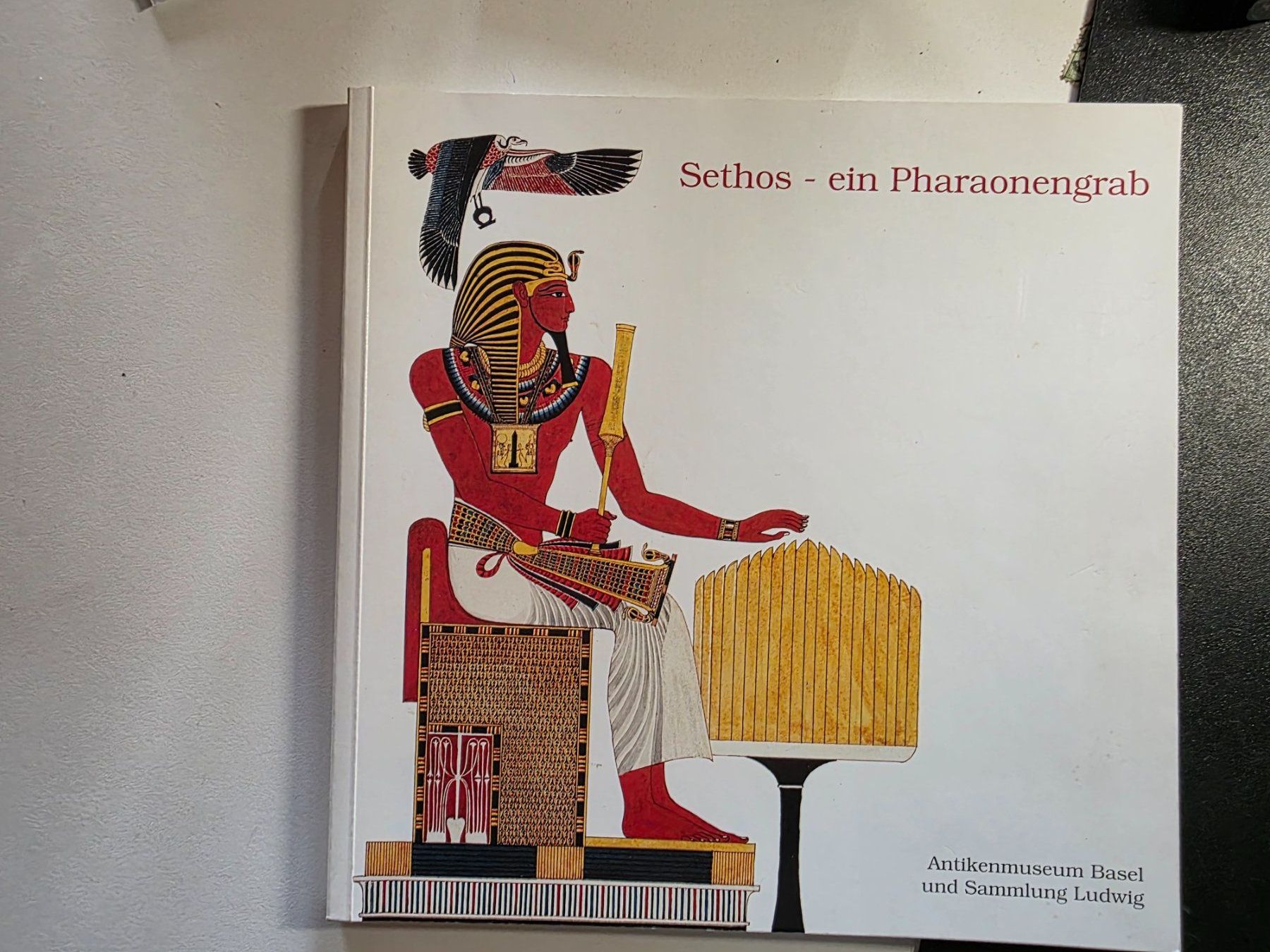 Bücher: Sethos - ein Pharaoenengrab - Antiken Museum Basel 1991 – Gebraucht aus Walterswil BE von Lonitti