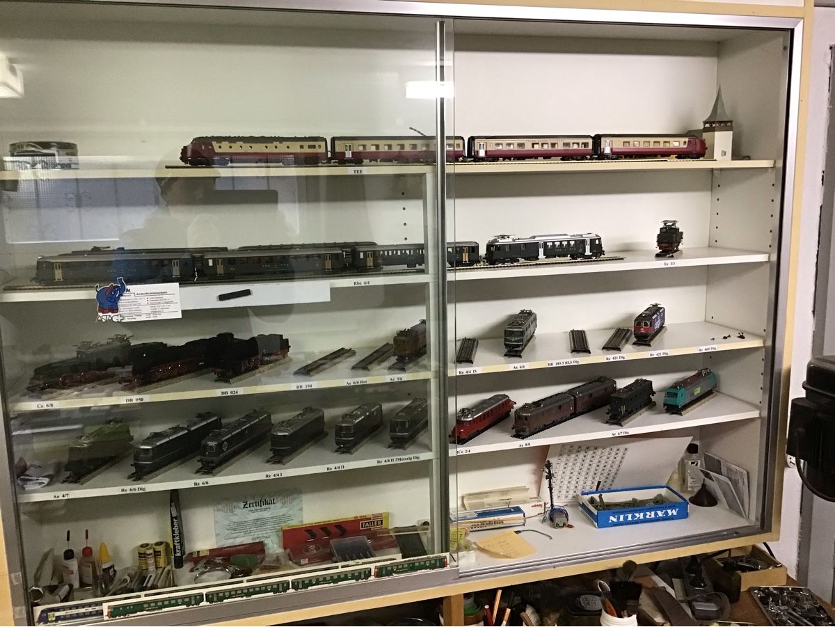 Hag Modelleisenbahnen: Modeleisenbahn Märklin HAG H0 – Gebraucht aus Siebnen von uss 7