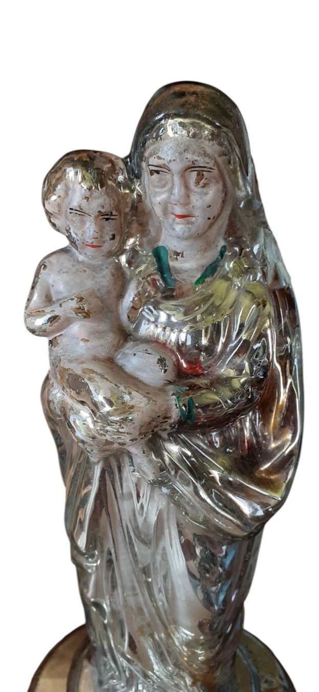 Statuette: Figur Bauernsilber Maria – Usato da Mörschwil venduto da antiksalon21 2