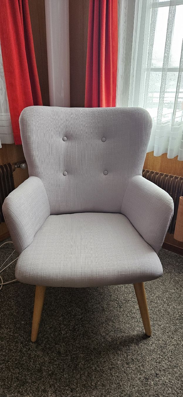 Poltrone: Sessel Stoff hellgrau – Usato da Baden venduto da Boomer76