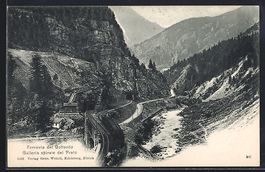 Prato, Ferrovia del Gottardo, Galleria s