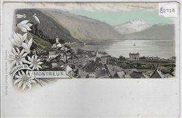 Souvenir de Montreux - Litho