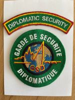 GSD garde de sécurité diplomatique Police Polizei