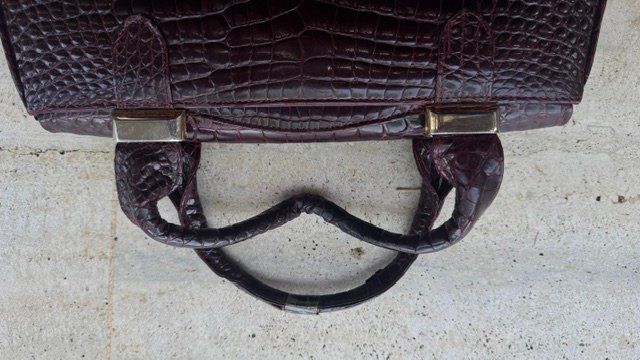 Sacs femmes: BORSA COCCODRILLO ANNI 60 – D'occasion à Davesco-Soragno par kappas 4