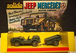 Jeep Mercedes Auto Union Militär - Solido