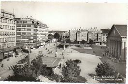 BIEL Bahnhofplatz - Bus, Lastwagen, Tram