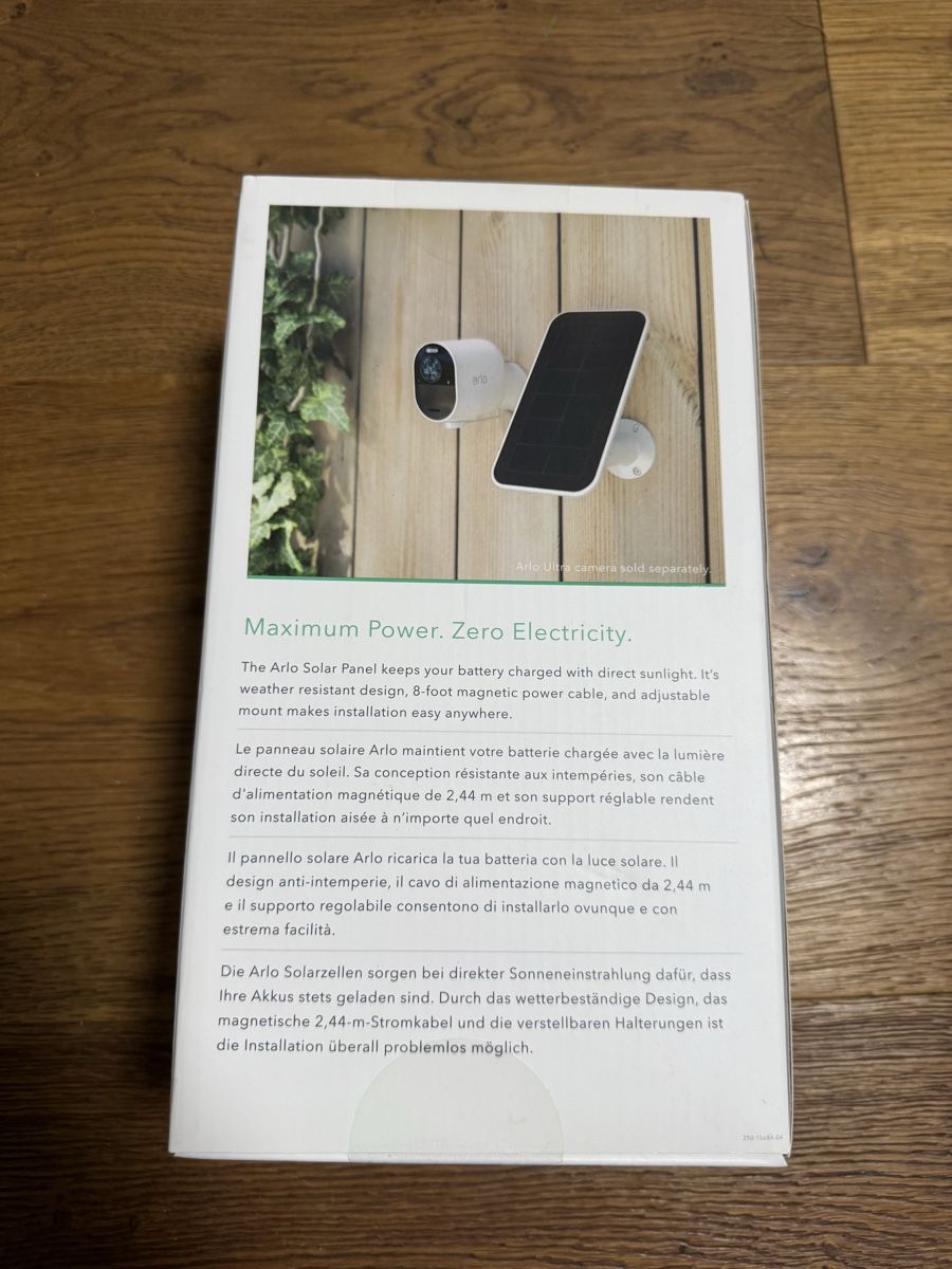 Arlo Ladegeräte: Arlo Solar Panel Charger (neu & originalverpackt) – Neu und originalverpackt aus Dagmersellen von Lunatico82 1