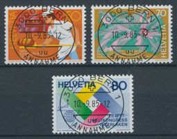 1985 - Werbemarken II - Ersttag Voll Stempel ET