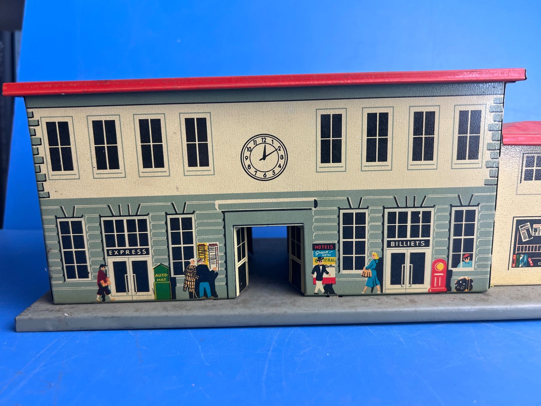 Modellini di ferrovie: Güterbahnhof Bodenblech 40 x 11 cm. Bub west.Germany – Usato da Unterengstringen venduto da Gustav03 2