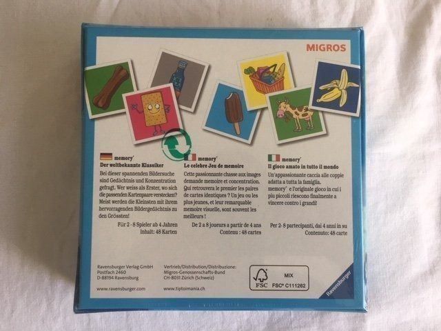 Ravensburger Spiele: RAVENSBURGER MEMORY - FABRIKNEU – Neu und originalverpackt aus Honau von sainj 1