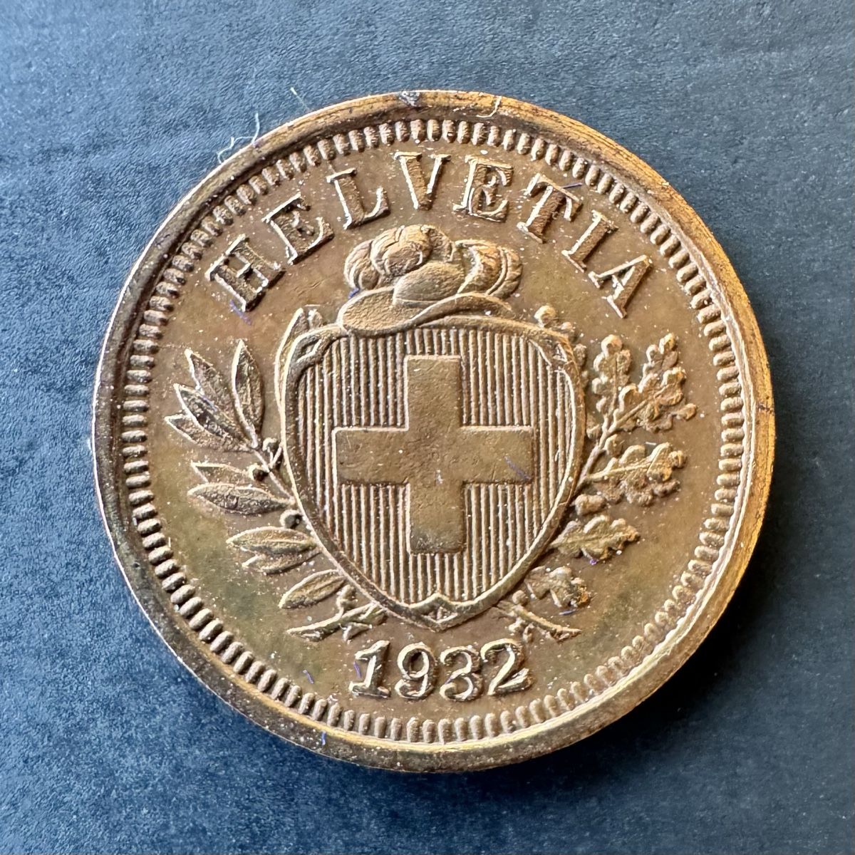 Tutti le monete: 1 Rappen 1932 – Usato da Meilen venduto da coins4sale