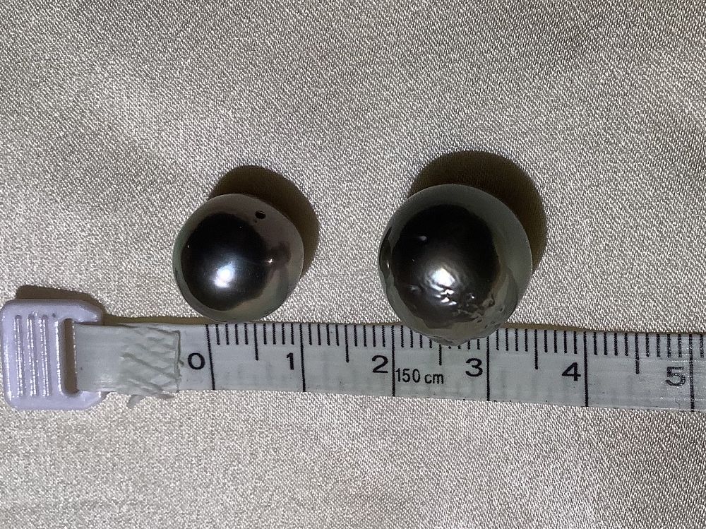 Perlen (unechte): 2 Tahiti Perlen – Neu (gemäss Beschreibung) aus Winterthur von Beat8344 3