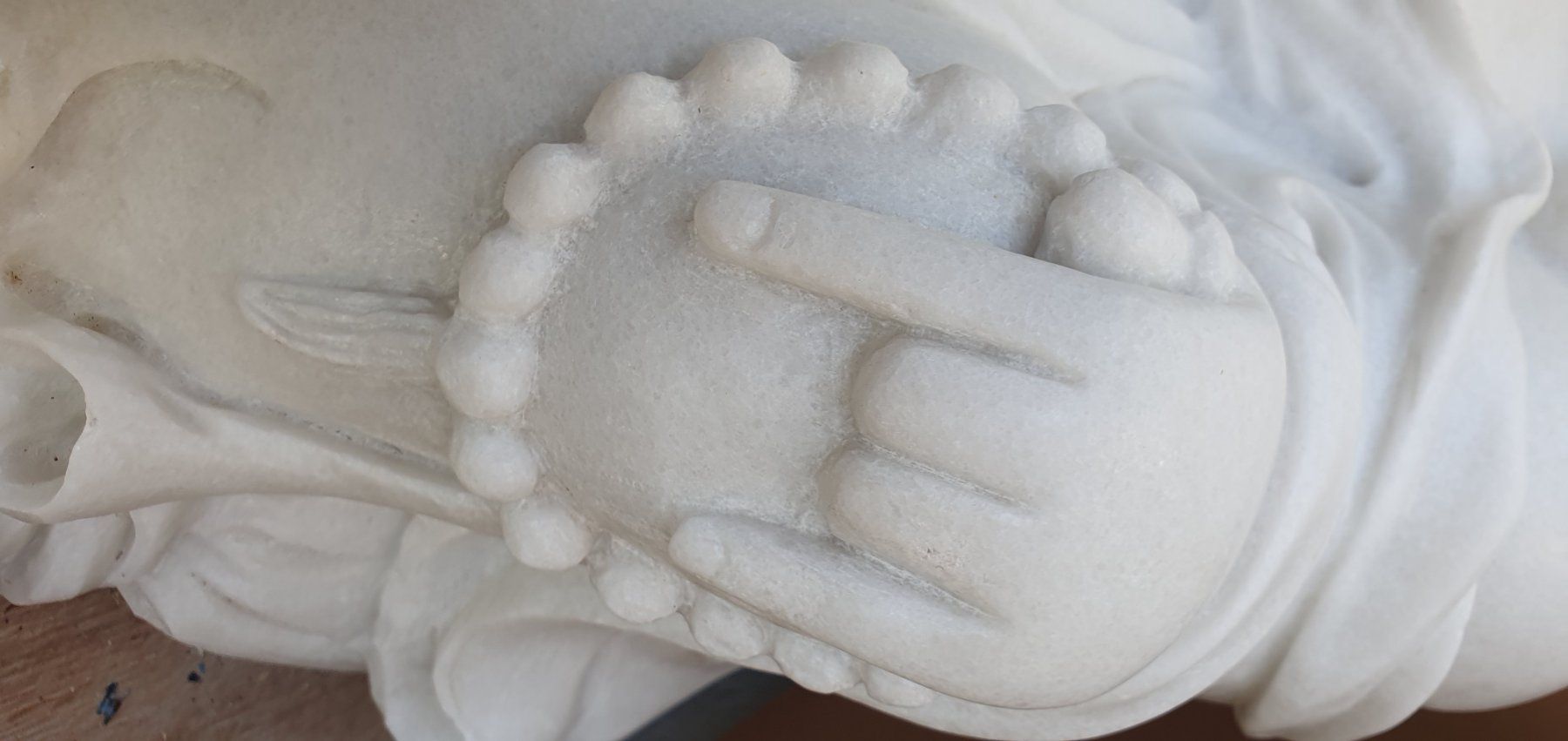 Sculture & Statue: Chinesischer  Happy Buddah  Marmor – Nuovo (secondo la descrizione) da Greppen venduto da hploetscher 8