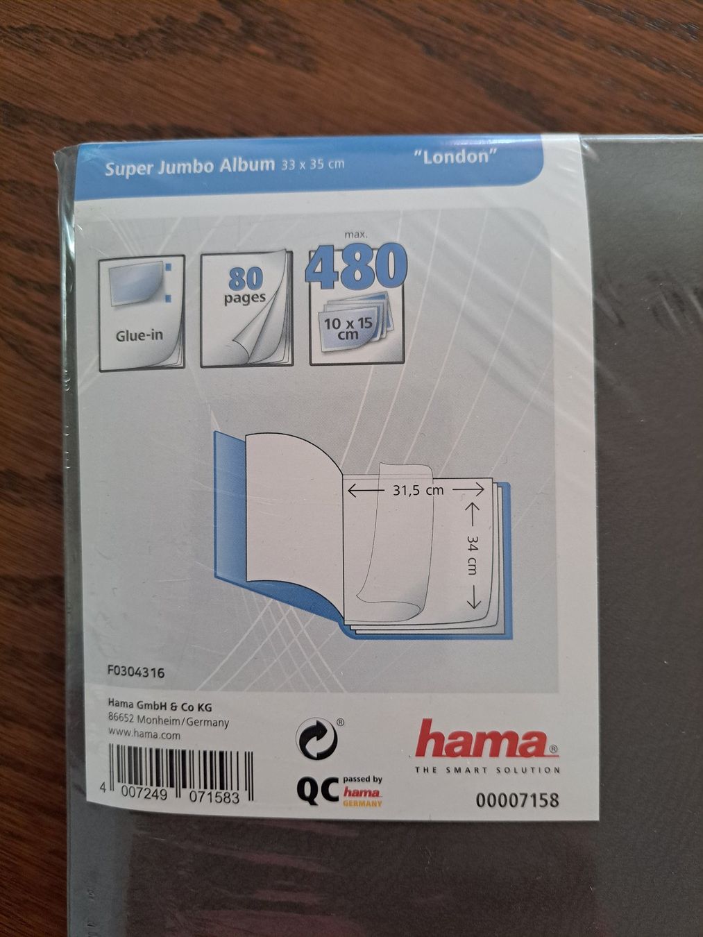 Hama Album: Fotoalbum – Nuovo e nell'imballaggio originale da Siebnen venduto da 72Speedy 1