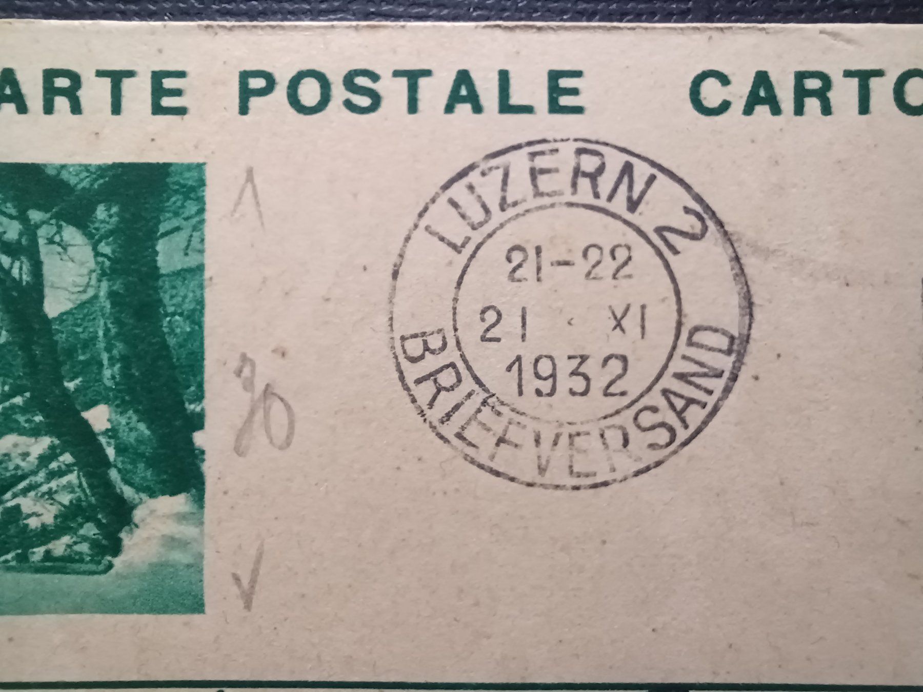 Tutti i francobolli: Bildpostkarte Beatenberg, gelaufen 1932 – Usato da Aarau Rohr venduto da mgvw 2