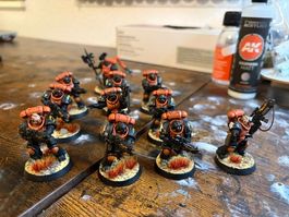 Space Marines Intercessor Squad + 1x Techmarine