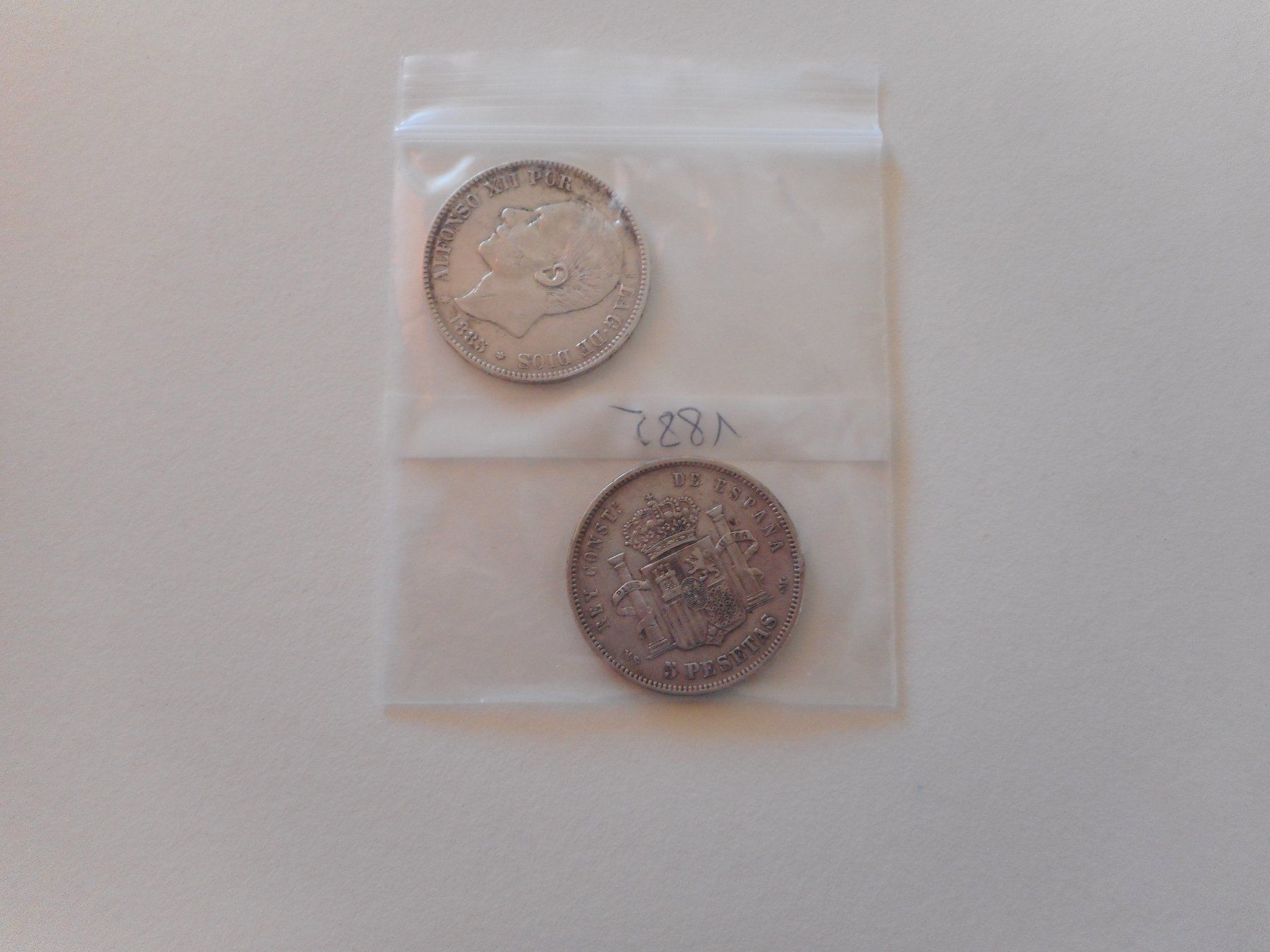 Tutti le monete: 2 pièces de monnaies en argent 900 – Usato da Carouge GE venduto da bemol_007 1