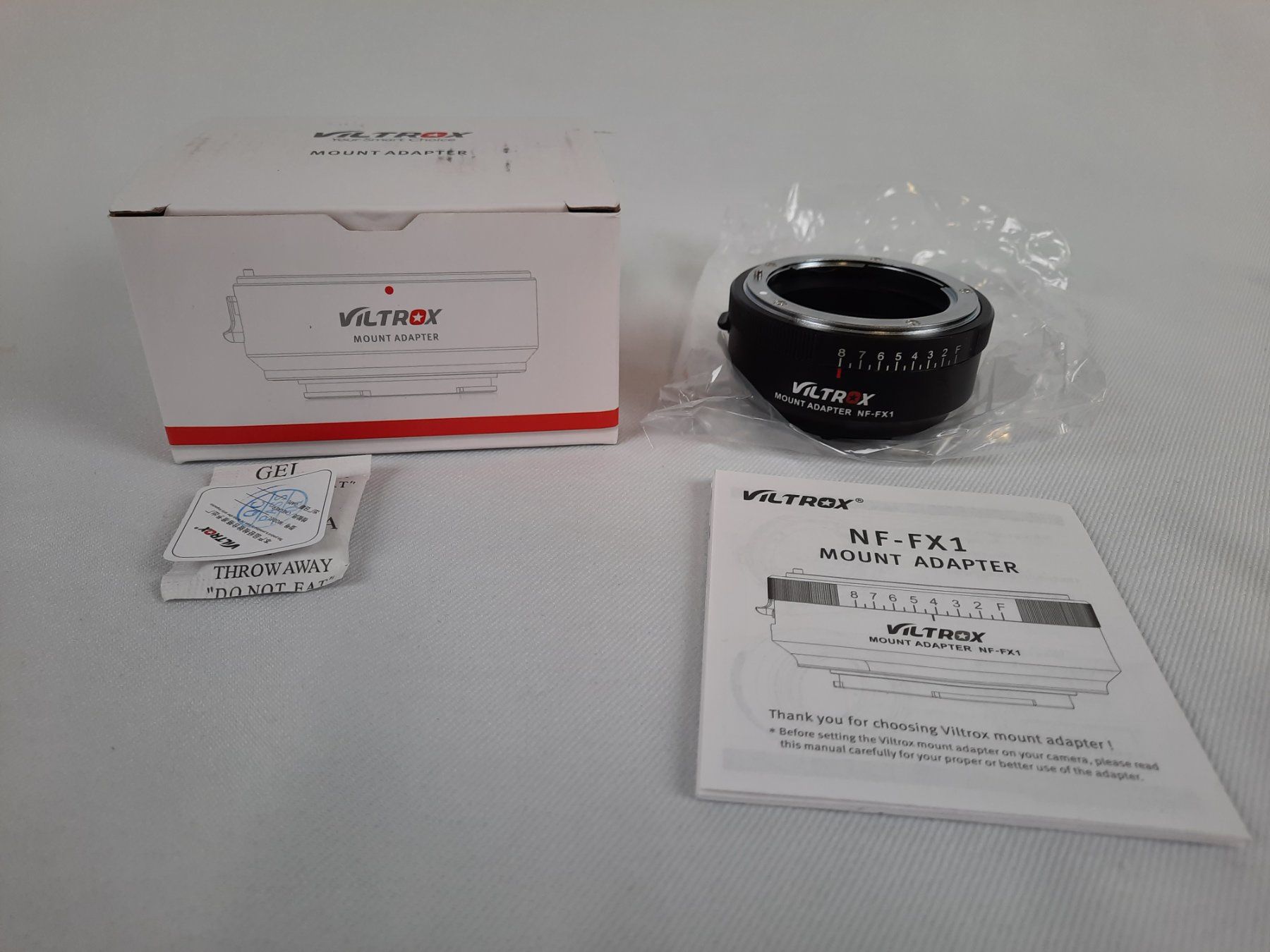 Viltrox Adattatori foto: VILTROX NF-FX1 – Nuovo (secondo la descrizione) da Beinwil am See venduto da Restwert_Beinwil