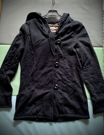 Element Damen Kapuzenjacke Grösse L, Schwarz