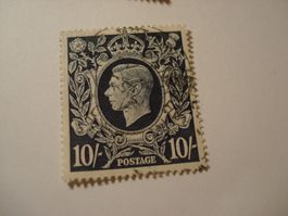 Grossbritannien, alte Marke 10 Shillings o