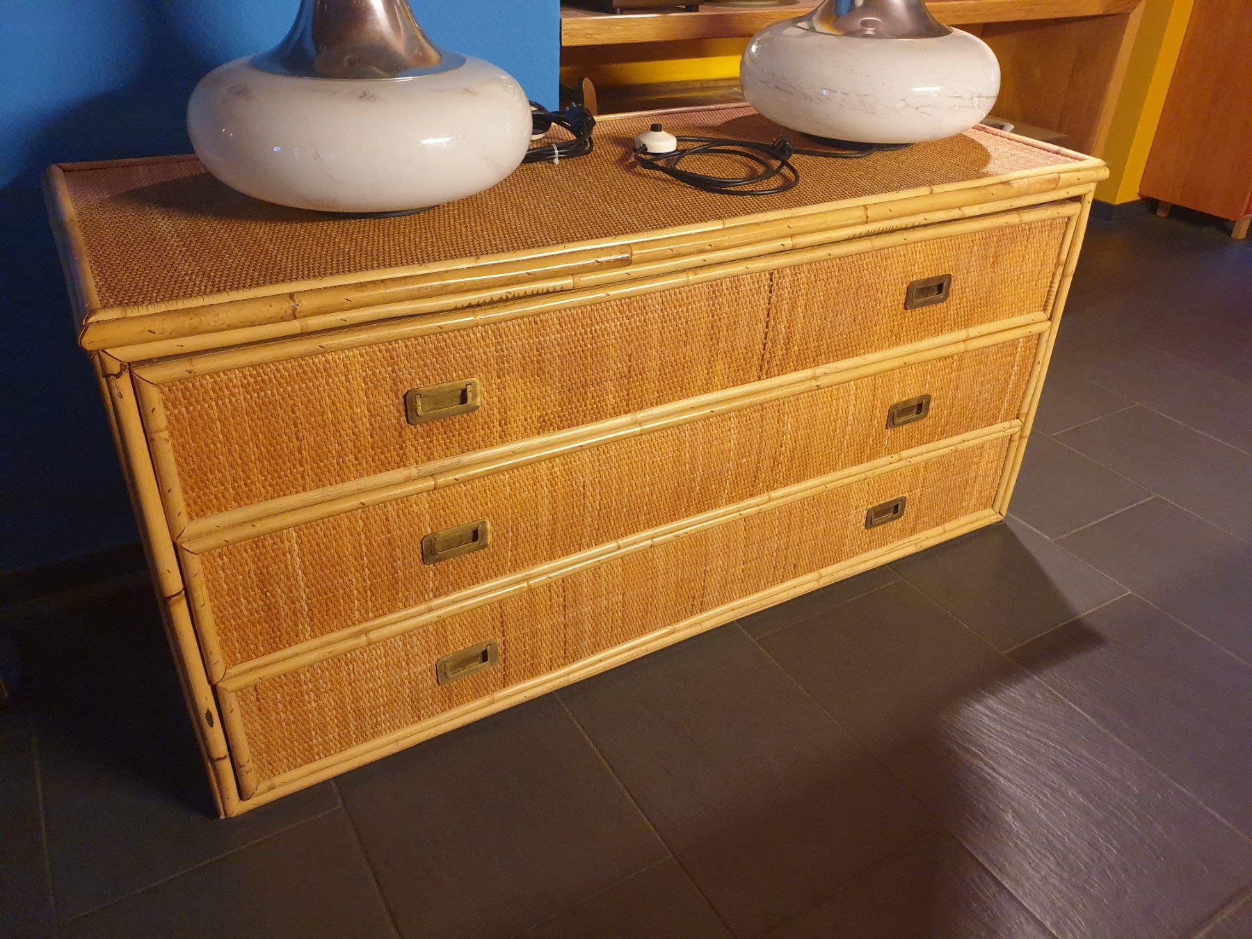 Kommoden: Dal Vera 70's Rattan Sidebord / Kommode – Gebraucht aus rebstein von spacy73 7