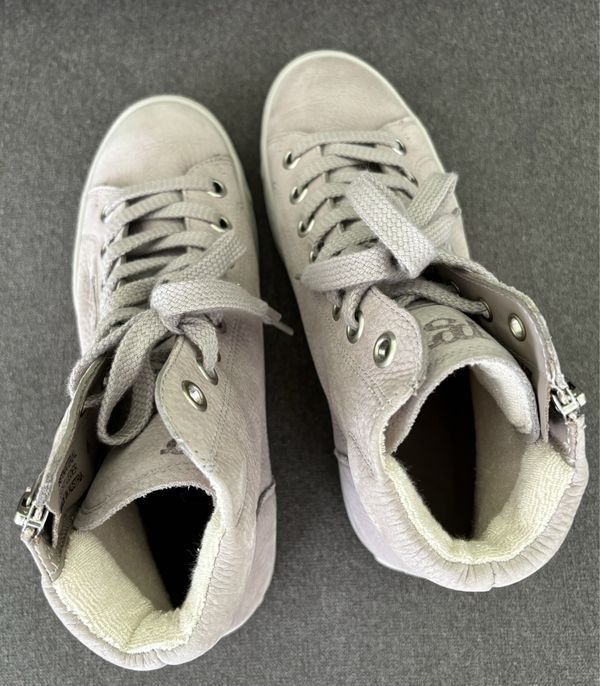 Paul Green Scarpe da donna: + PAUL GREEN SNEAKER HIGH SUPER SOFT, HELLGRAU GR. 37.5 + – Nuovo (secondo la descrizione) da Oberdorf SO venduto da misijael 3
