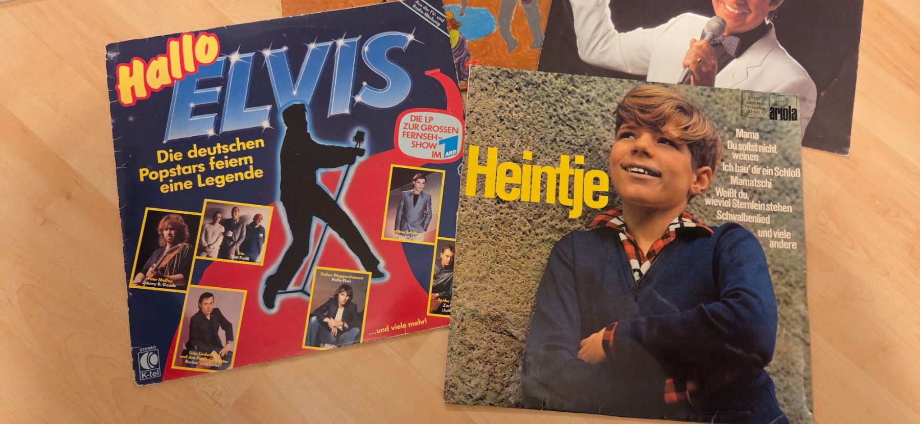 Vinyles: 8 Schallplatten  ELVIS /  Heintje /usw – D'occasion à Bremgarten b. Bern par Marge7979 1