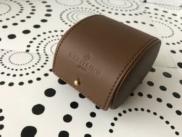 BREITLING ORIGINAL - WATCH BOX ETUI SCHACHTEL - LEDER  TOP !