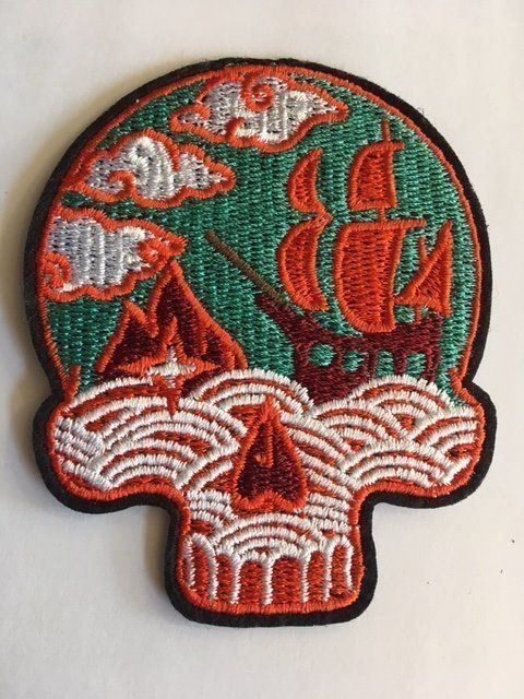 Altro in  Abbigliamento & Accessori: Totenschädel Badge / Aufnäher – Nuovo e nell'imballaggio originale da Ostermundigen venduto da Mcone