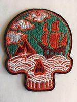 Totenschädel Badge / Aufnäher