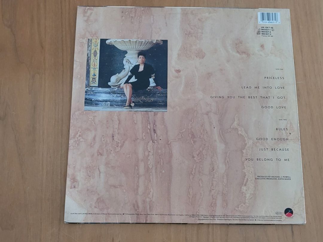 Schallplatten: LP  Anita Baker – Gebraucht aus Martigny von MZ-67 1