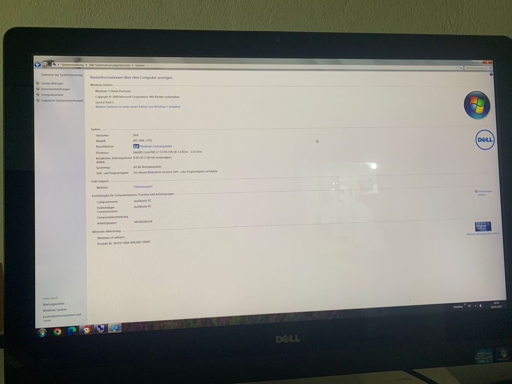 DELL XPS ONE 2710 MANUAL DEL PROPIETÁRIO Descargar En PDF