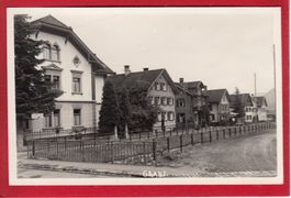 AK GRABS, STRASSENANSICHT
