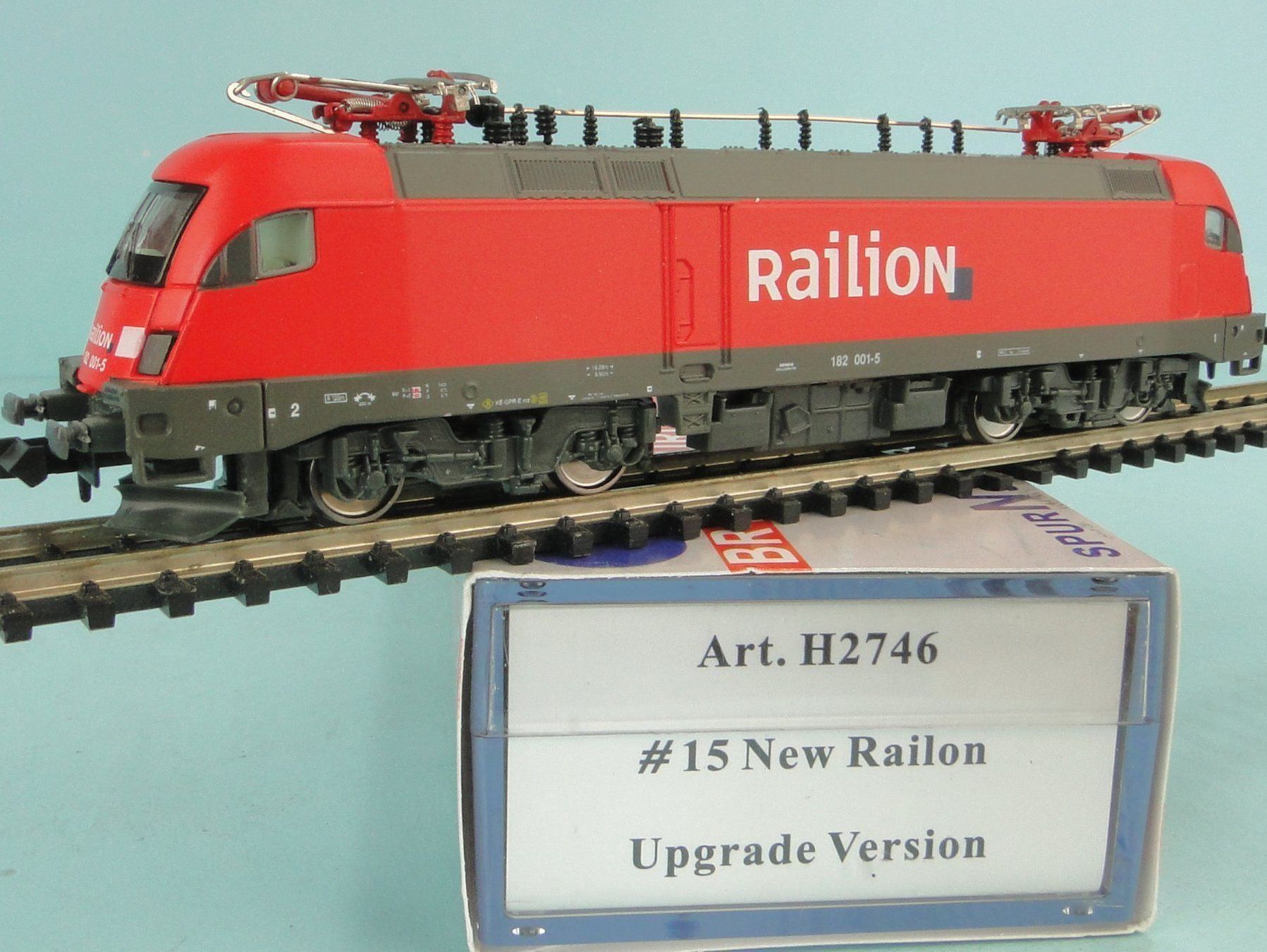 Hobbytrain Modelleisenbahnen: Hobbytrain Spur N H2746 BR 182 Taurus – Gebraucht aus Bülach von cann11
