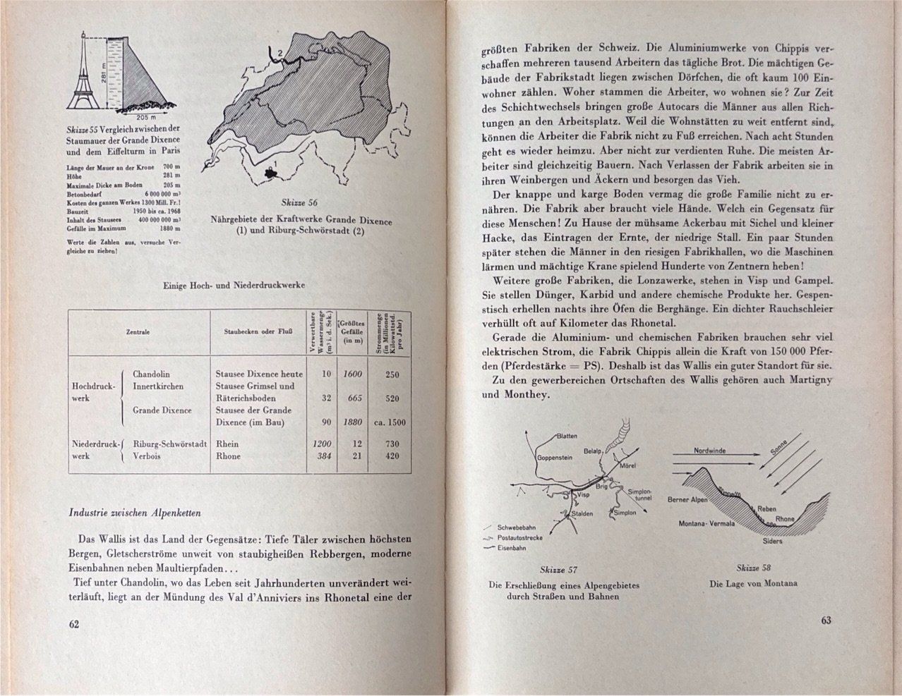 Libri: Geographie der Schweiz 1958 – Usato da Sarnen venduto da Livres 8