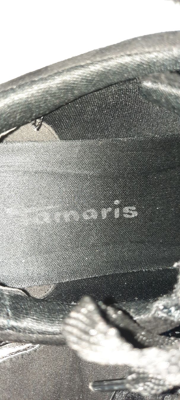 Tamaris Damenschuhe: ***TAMARIS*** Sneakers schwarz-glänzend Gr 40 – Gebraucht aus Wädenswil von H2H_Secondhandshop 7
