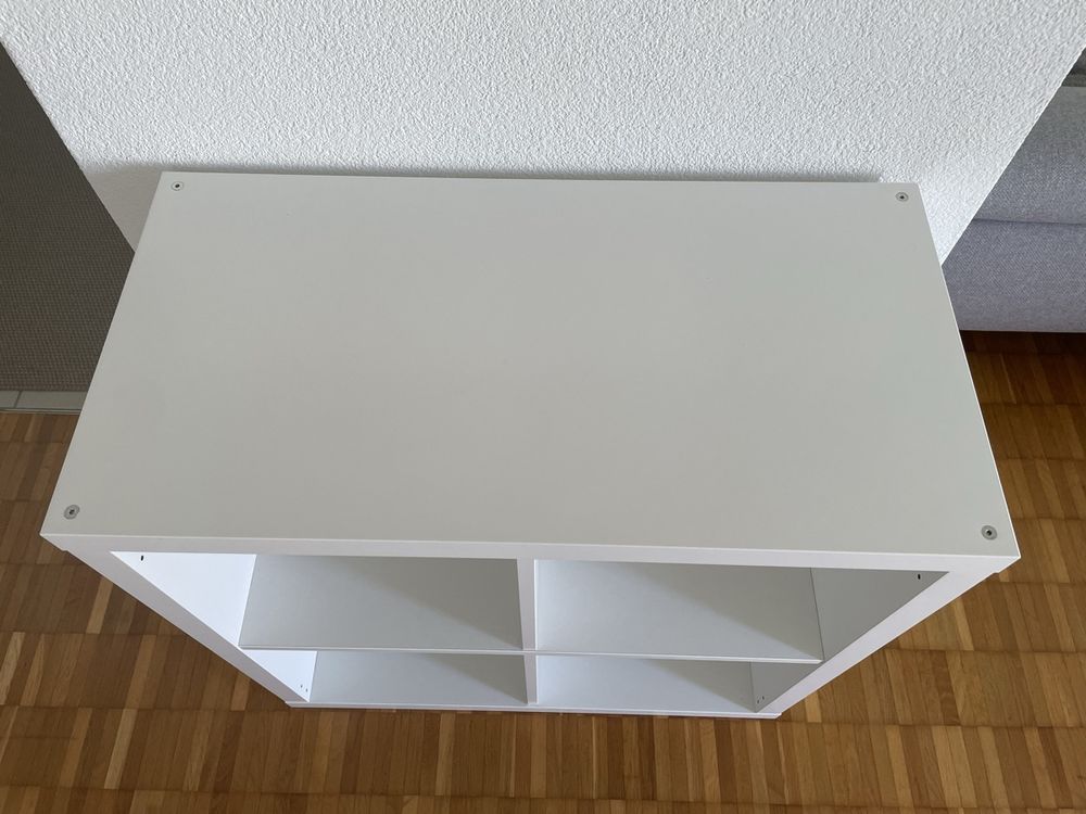 Ikea Kallax Regal weiss 77x77 cm Kaufen auf Ricardo