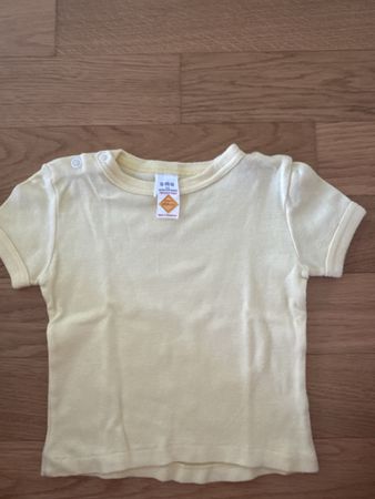 T-Shirt Baby gelb Grösse 68