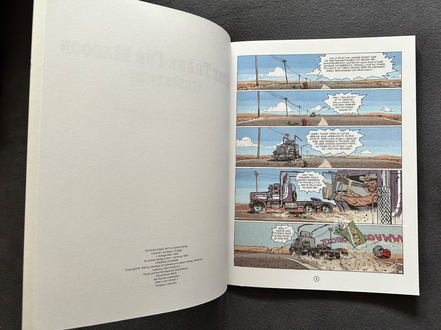 Fumetti: DIE GROSSEN ABENTEUER COMICS 5 - TRUCKER II – Usato da Münsingen venduto da Ganjam 3