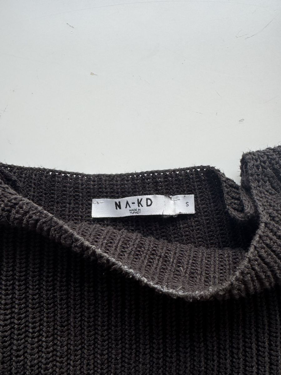Na-kd Maglioni & Felpe: Cropped Sweater black / schwarz – Nuovo (secondo la descrizione) da Zürich venduto da forestF4iry 2