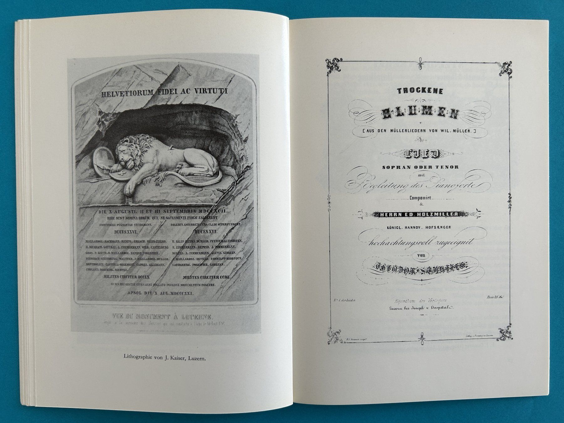 Libri: LUZERNER LITHOGRAPHEN des 19. JH. – Usato da Zürich venduto da Domus09 7