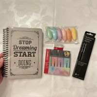 NEU: Stabilo Marker / Notizheft Künstlerbedarf Set