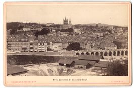 Fotografie Lausanne, Vue générale et l