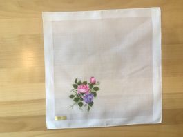 Taschentuch handgemalt