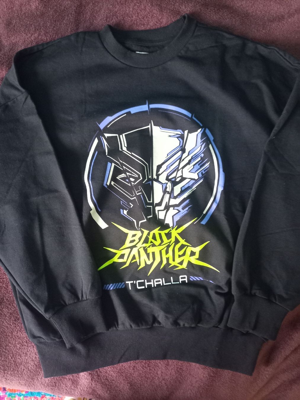 Maglioni & Felpe: Black Panther Marvel Sweatshirt Gr. 158 – Nuovo e nell'imballaggio originale da Stäfa venduto da krp54 1
