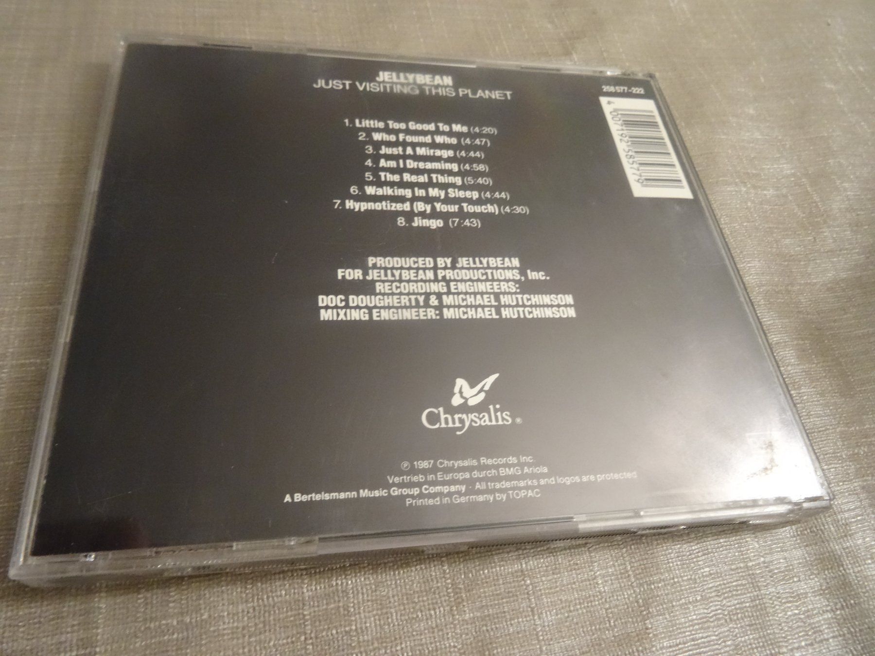 CD: Jellybean - Just Visiting This Planet CD – Usato da Olten venduto da Disc-Ausverkauf 1