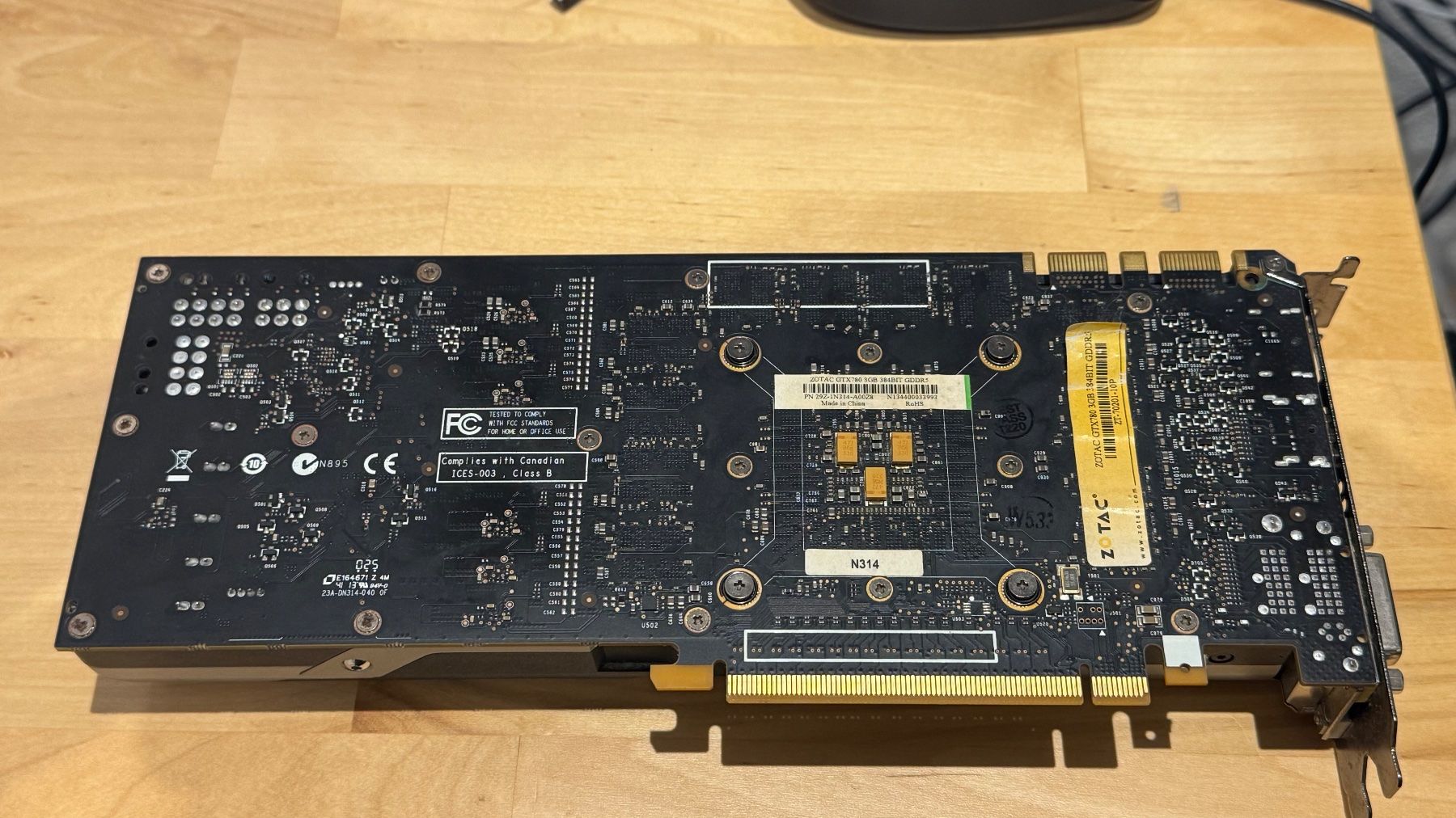 Nvidia Cartes graphiques: NVIDIA GeForce GTX 780 3GB GDDR5 Reference GPU – D'occasion à Urnäsch par vet_dg9l 1