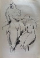 Alexander Archipenko (1887-1964) Akt, figürliche Komposition